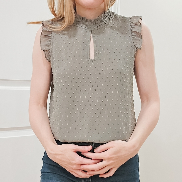 Daniel Rainn DR2 Sleeveless Blouse. SMALL. Excellent Condition. - Picture 3 of 13